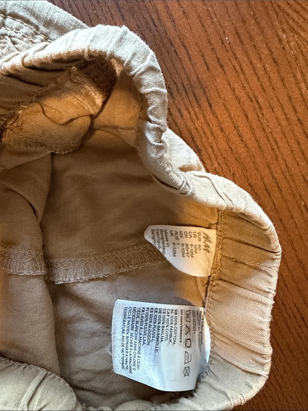 H&M outfits two long sleeve Henley & two light drawstring pants